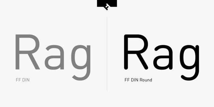 Пример шрифта DIN Round Pro Regular
