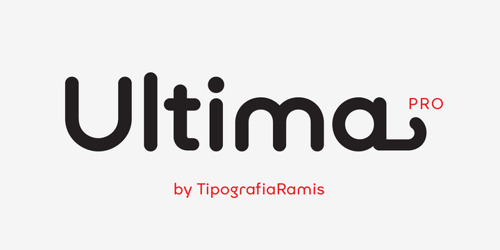 Пример шрифта Ultima Pro
