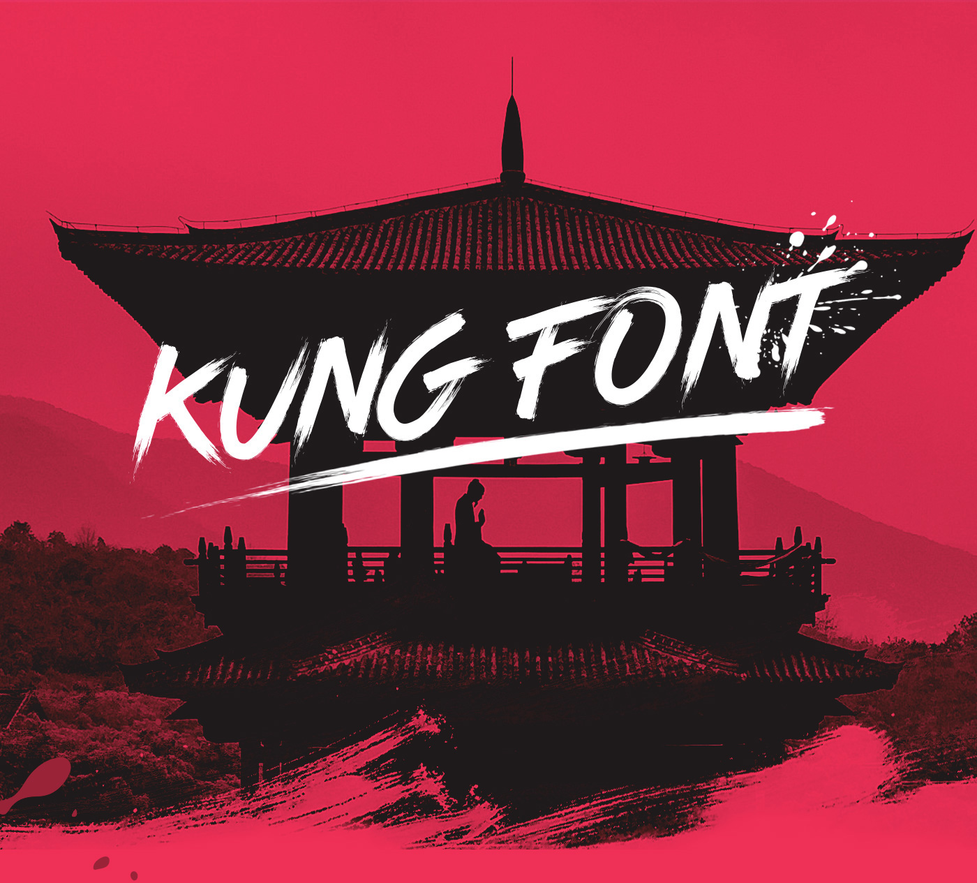 Пример шрифта Kungfont