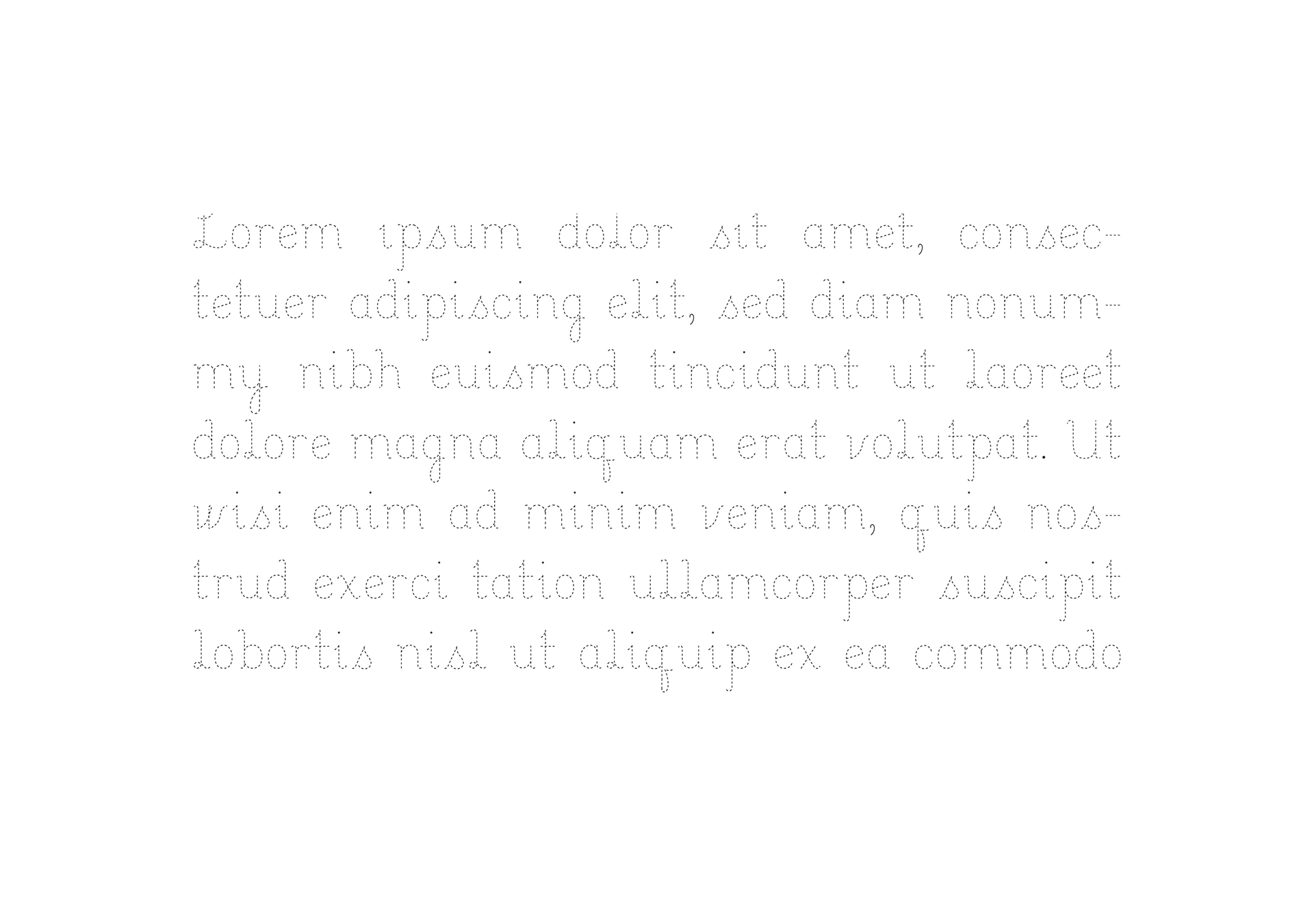 Пример шрифта Lucinda Medium