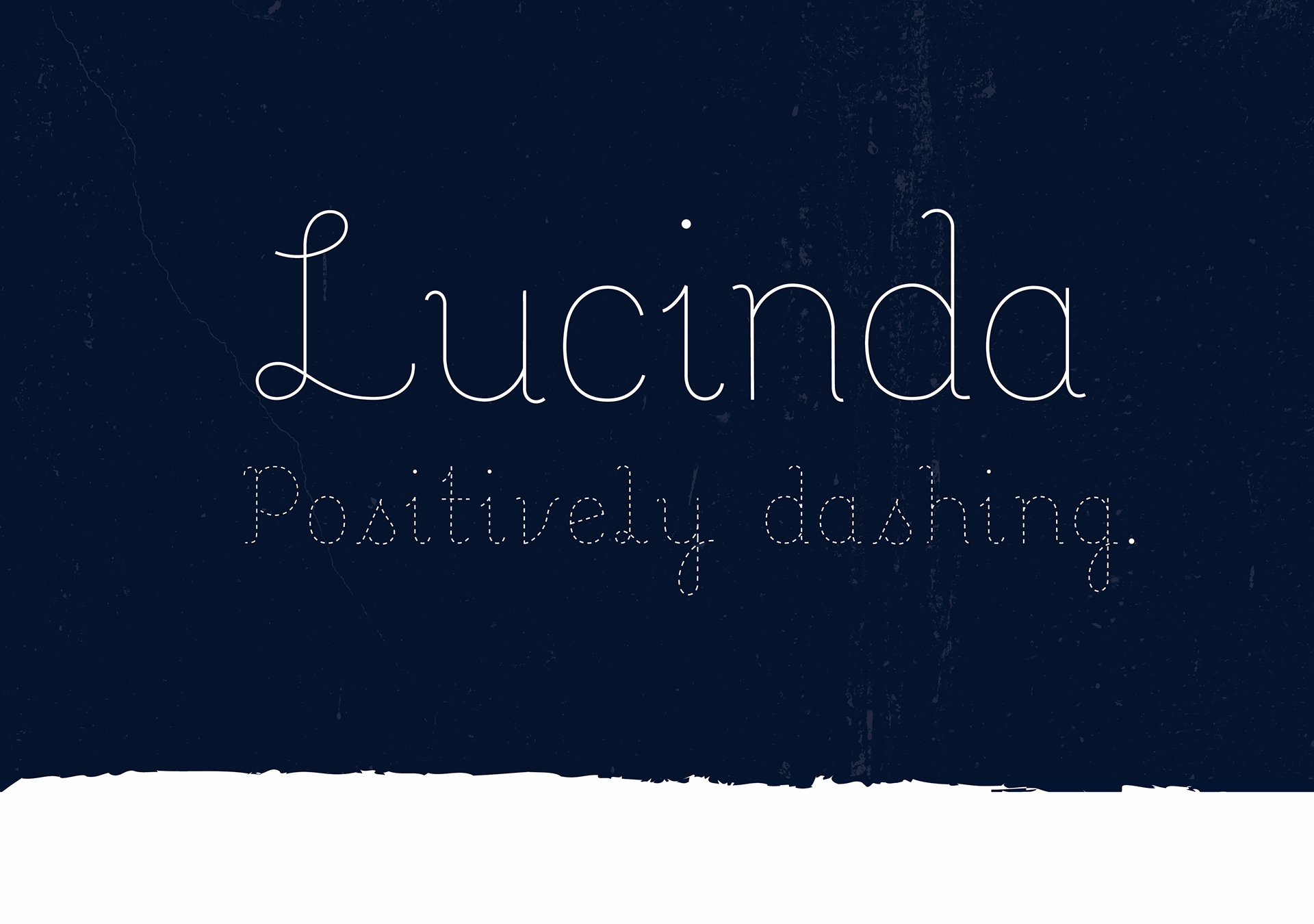 Пример шрифта Lucinda