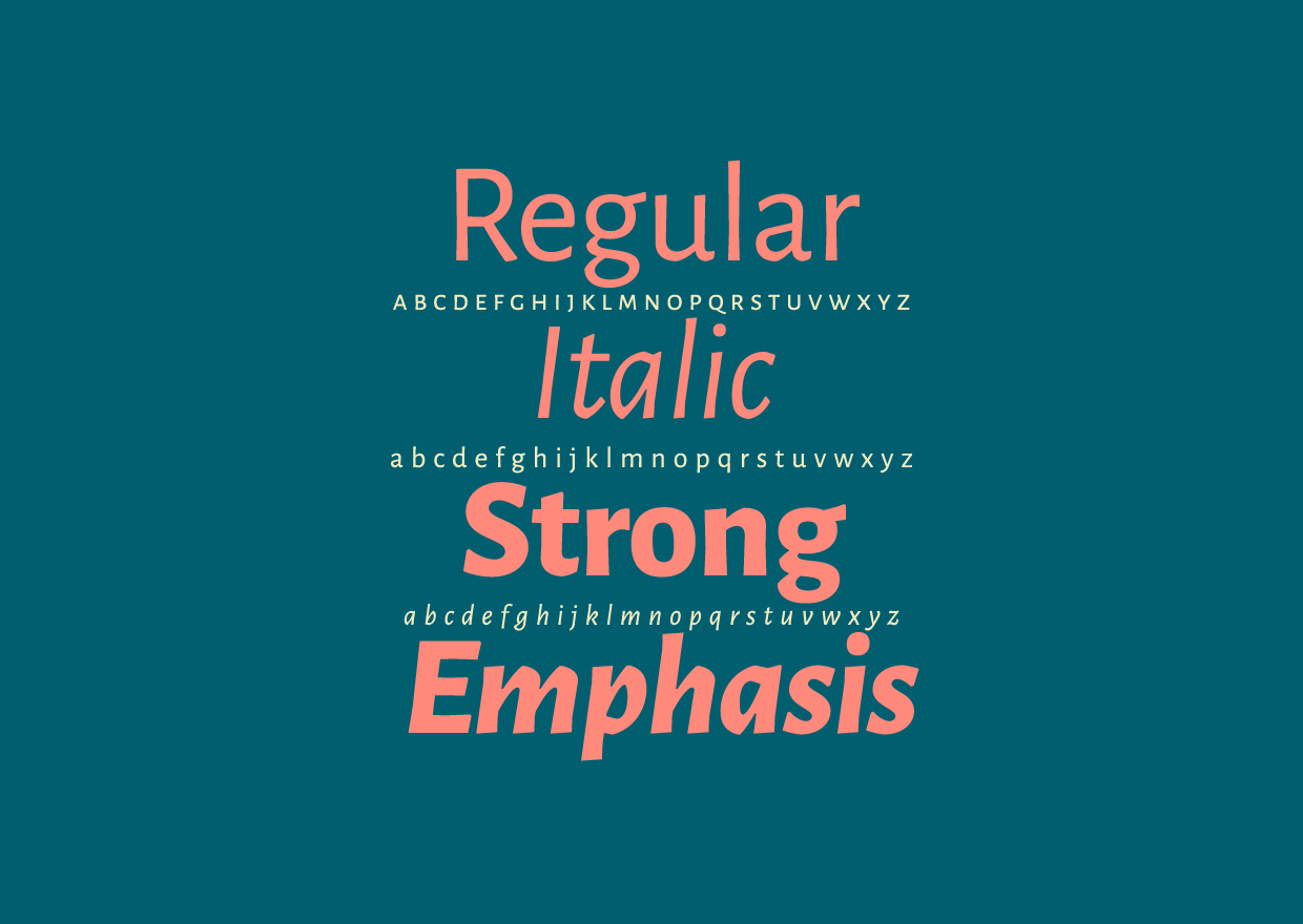 Пример шрифта Alegreya Sans Bold Italic