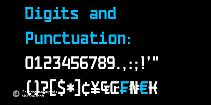 Пример шрифта Codename Coder 4F Bold