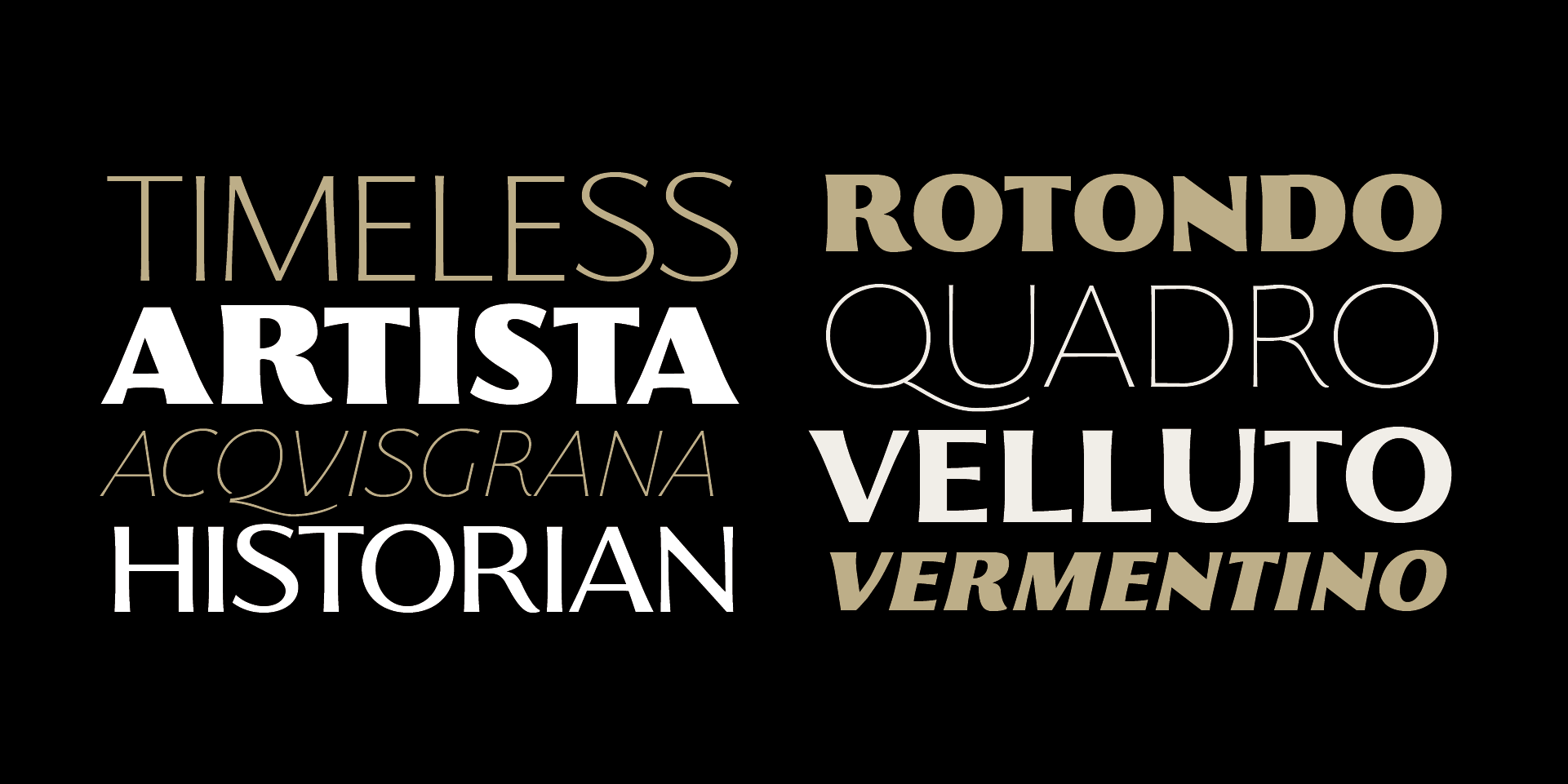 Пример шрифта Florentia Extra Light Italic
