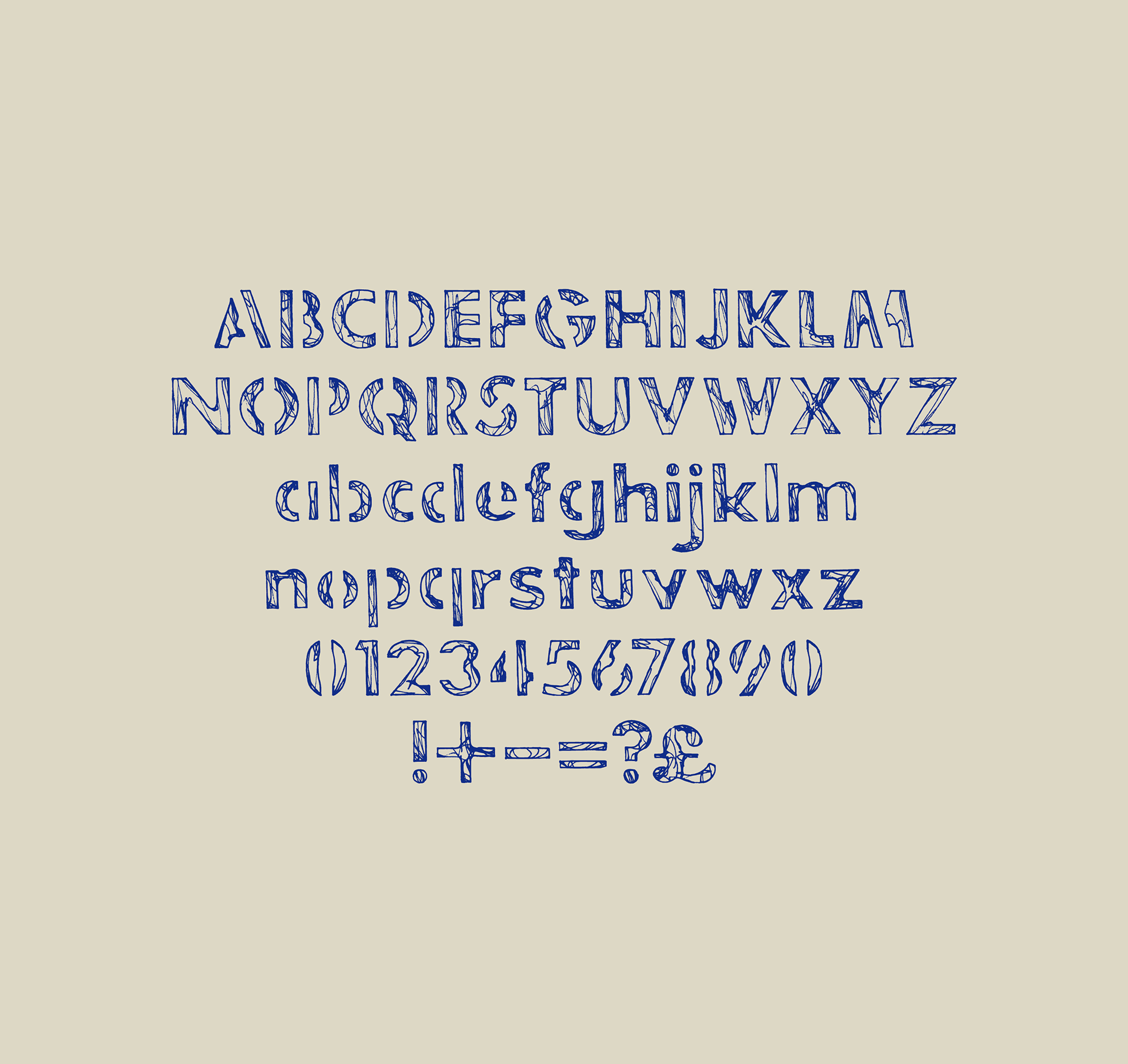Пример шрифта Jakes Stencil Thin
