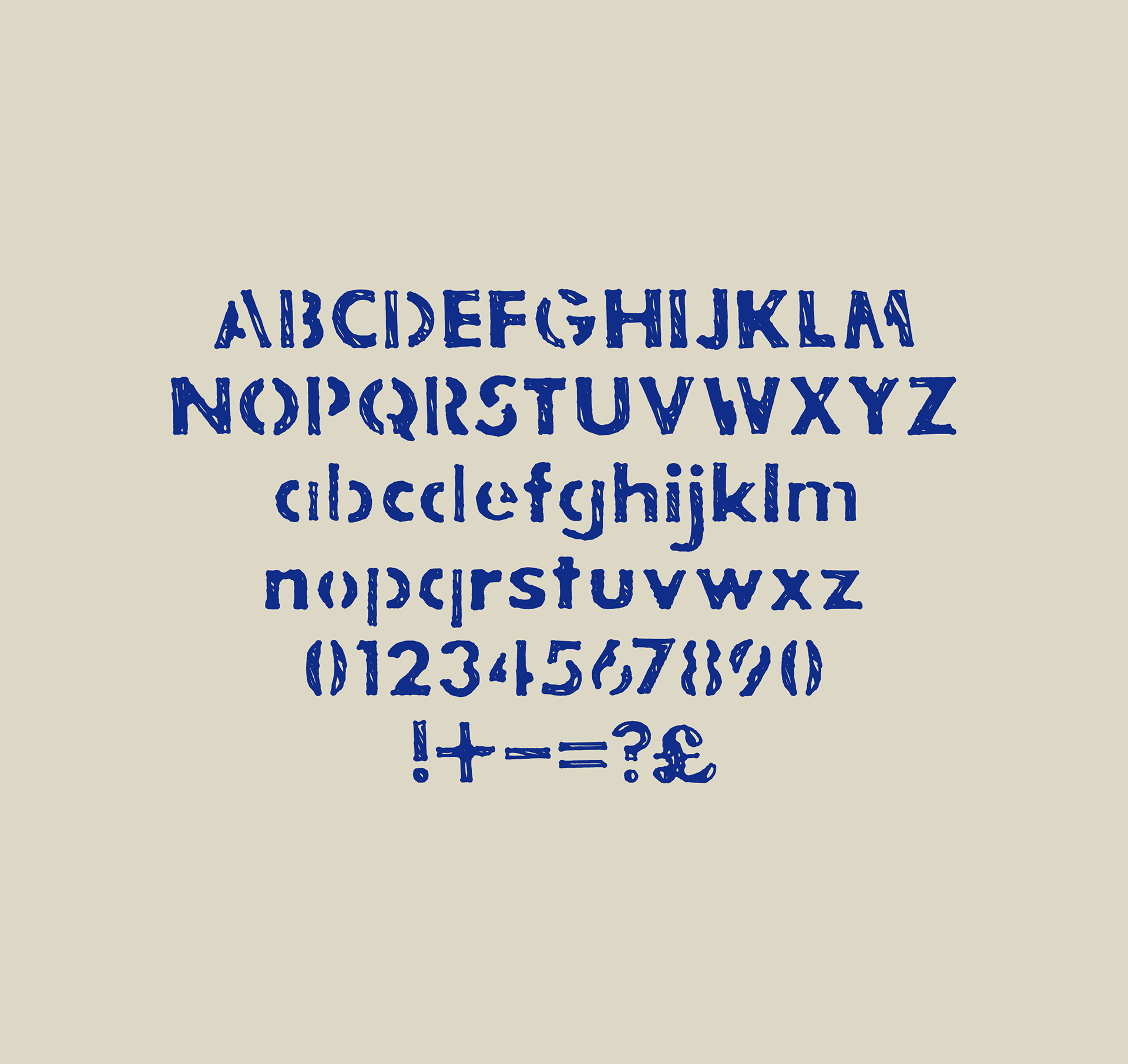 Пример шрифта Jakes Stencil Thin