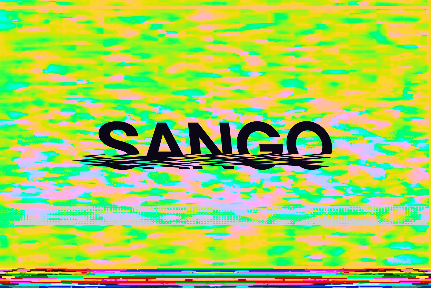 Пример шрифта Sango Uppercase Static