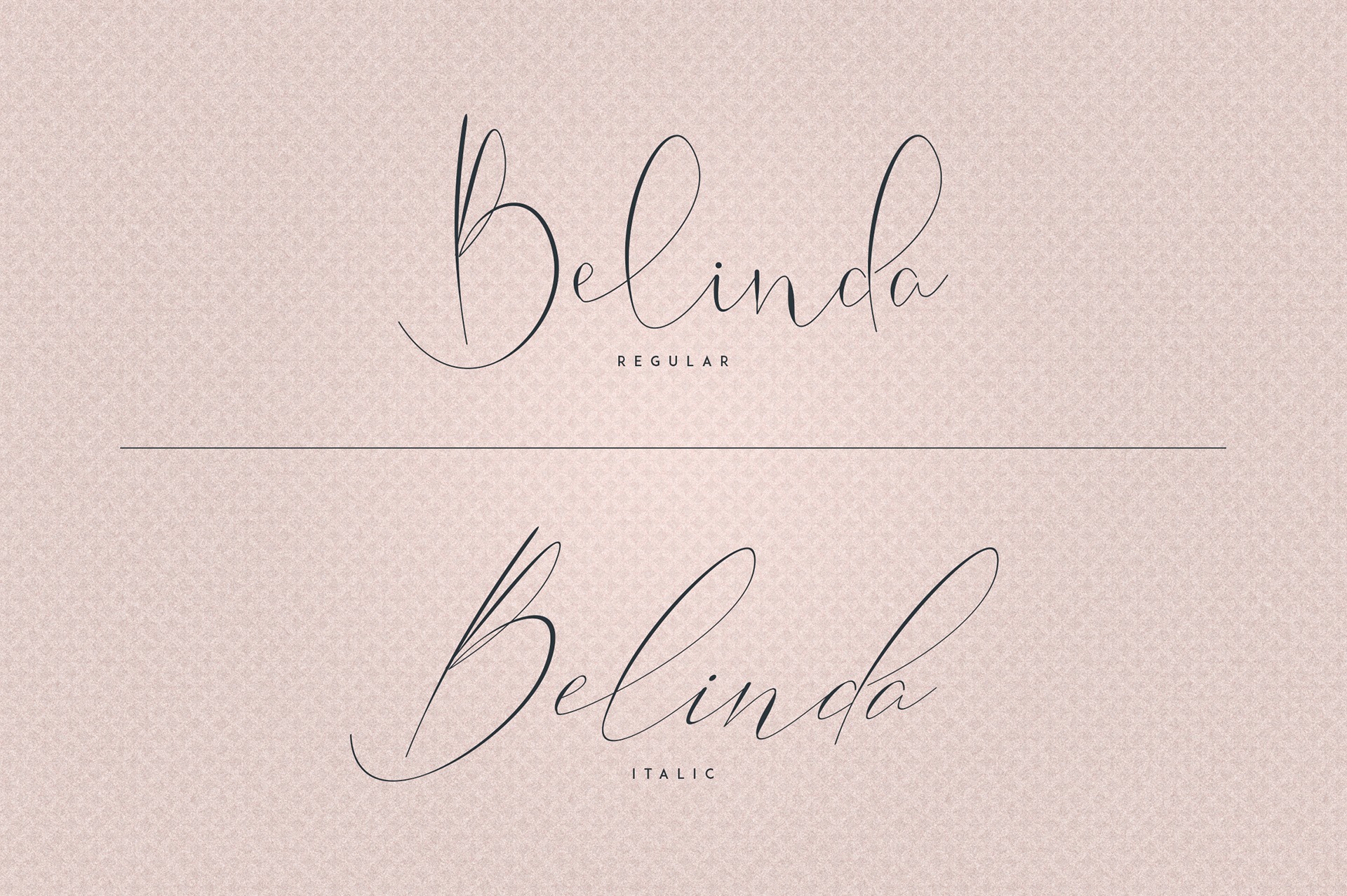 Пример шрифта Belinda Regular