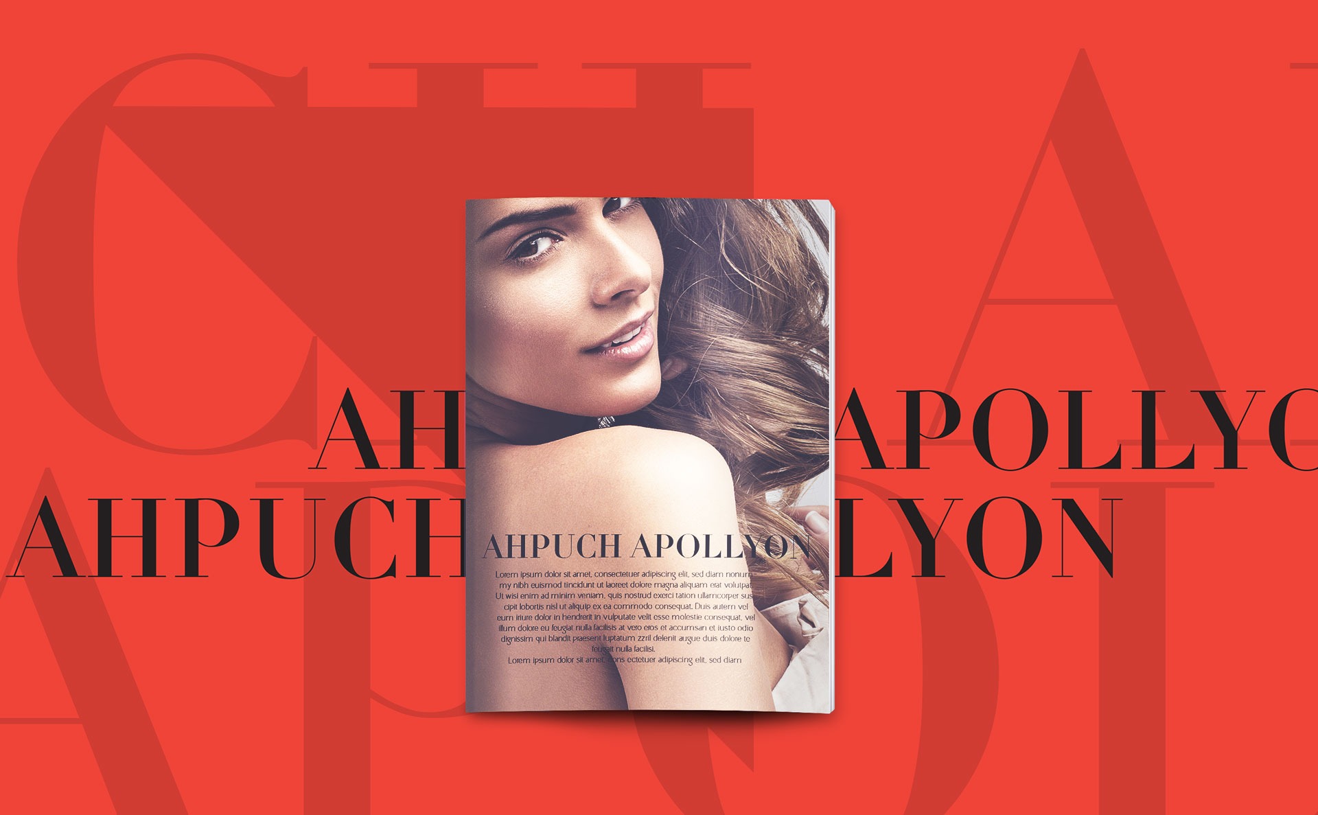 Пример шрифта Ahpuch Apollyon Extra Light