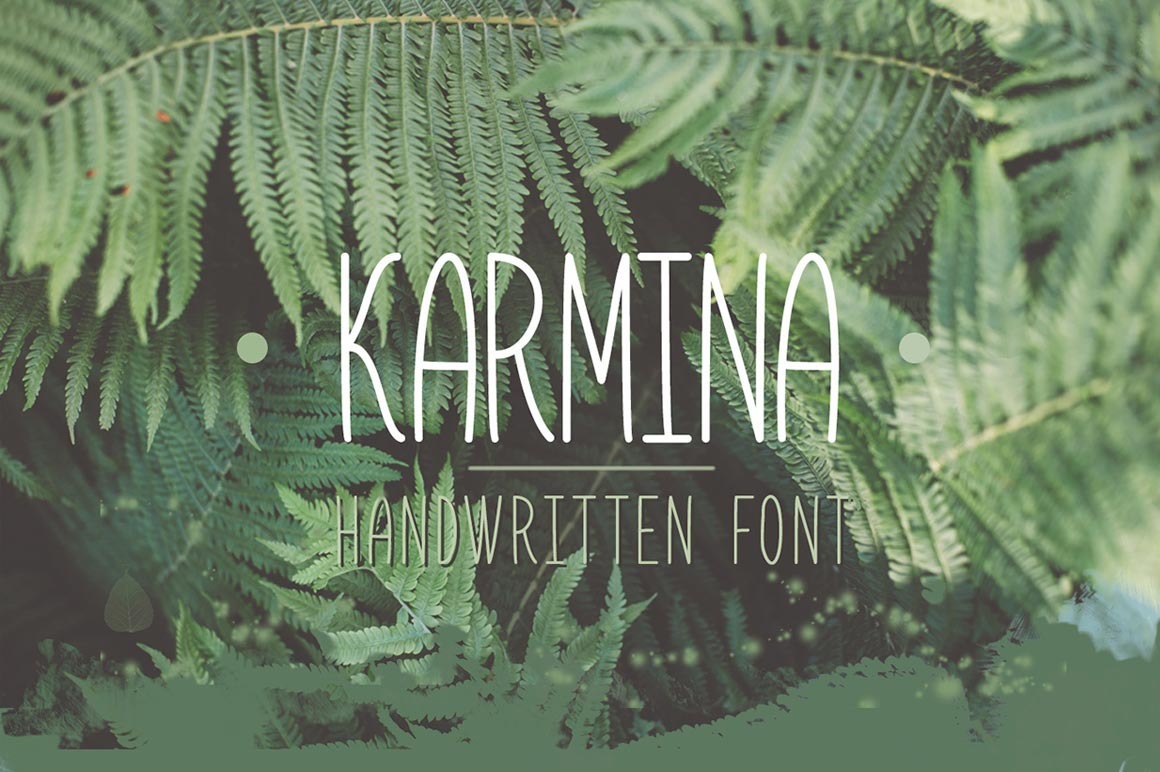 Пример шрифта Karmina Bold