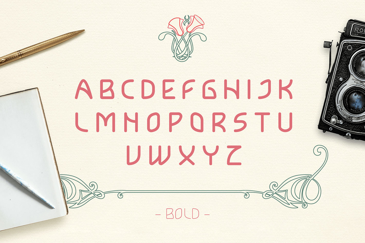 Пример шрифта Lokka Bold