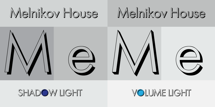Пример шрифта Futura Futuris Volume Light