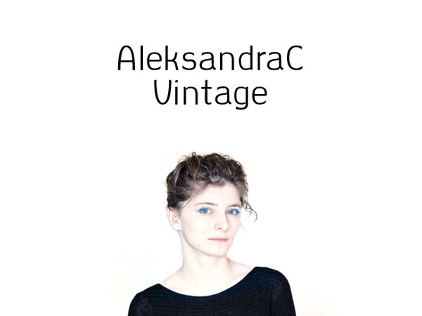 Пример шрифта AleksandraC