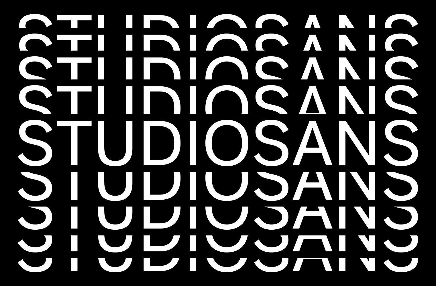 Пример шрифта Studio Sans DEMO Bold