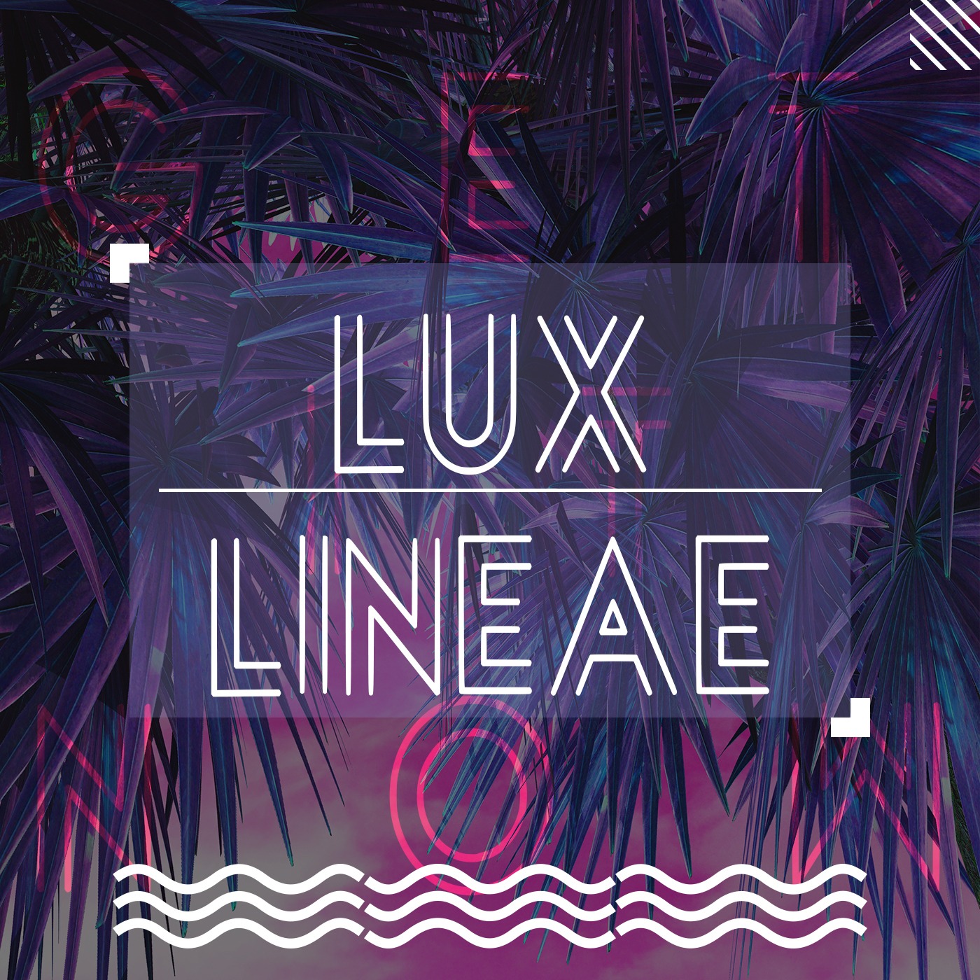 Пример шрифта Lux Lineae