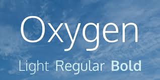 Пример шрифта Oxygen Mono Regular