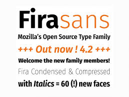 Пример шрифта Fira Sans Thin