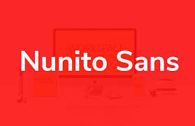 Пример шрифта Nunito Sans