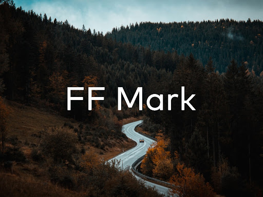 Пример шрифта FF Mark
