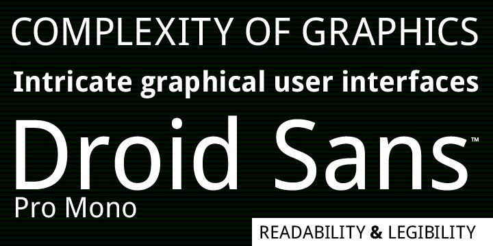 Пример шрифта Droid Sans