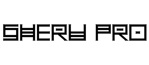 Пример шрифта Sheru Pro