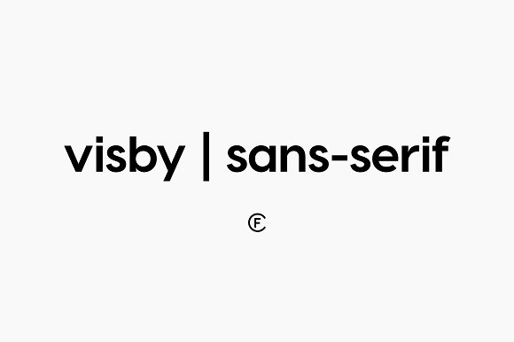 Пример шрифта Visby CF Extra Bold
