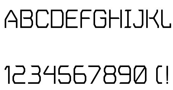 Пример шрифта Voyager Grotesque Regular