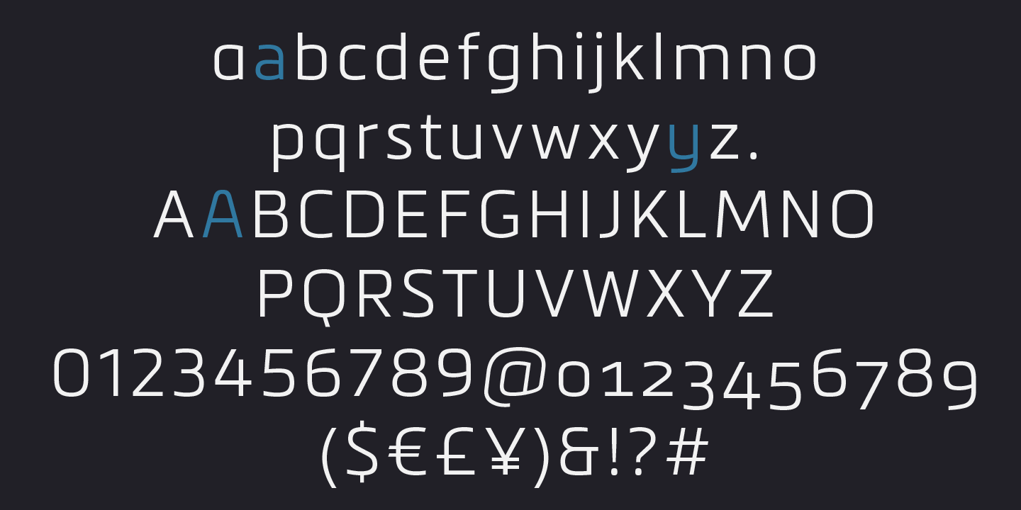 Пример шрифта Metronic Pro Italic