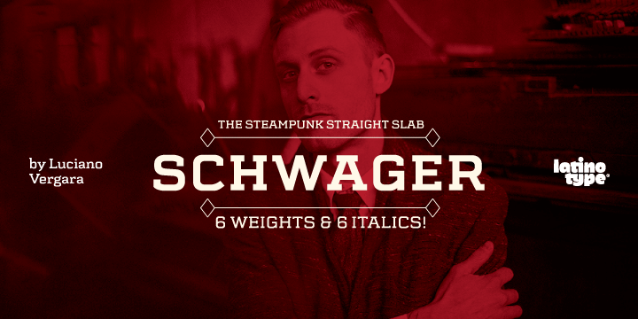 Пример шрифта Schwager Thin