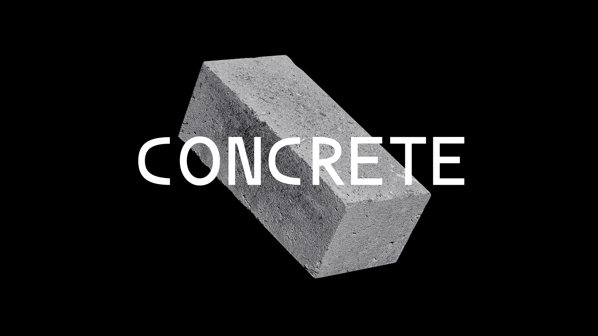 Пример шрифта Concrete