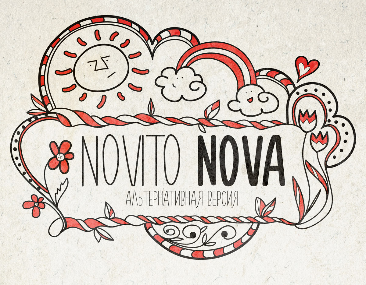 Пример шрифта Novito Nova