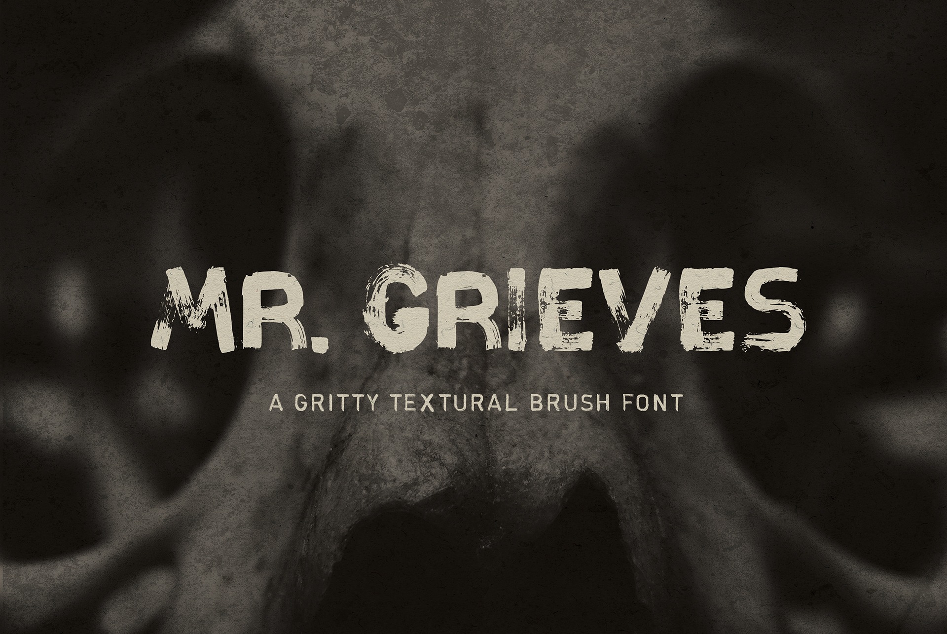 Пример шрифта Mr.Grieves