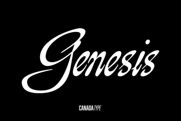 Пример шрифта Genesis Sans 