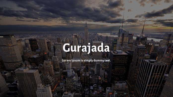 Пример шрифта Gurajada