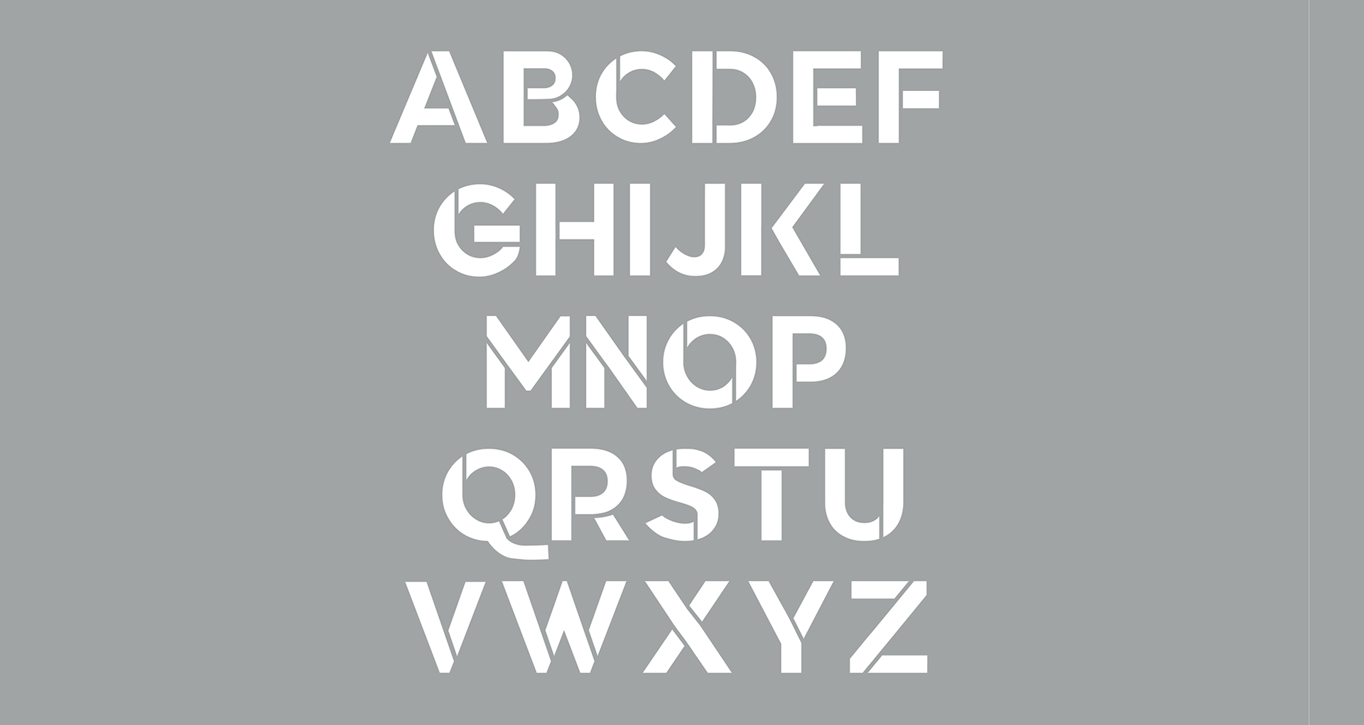 Пример шрифта Crafto Stencil  Regular