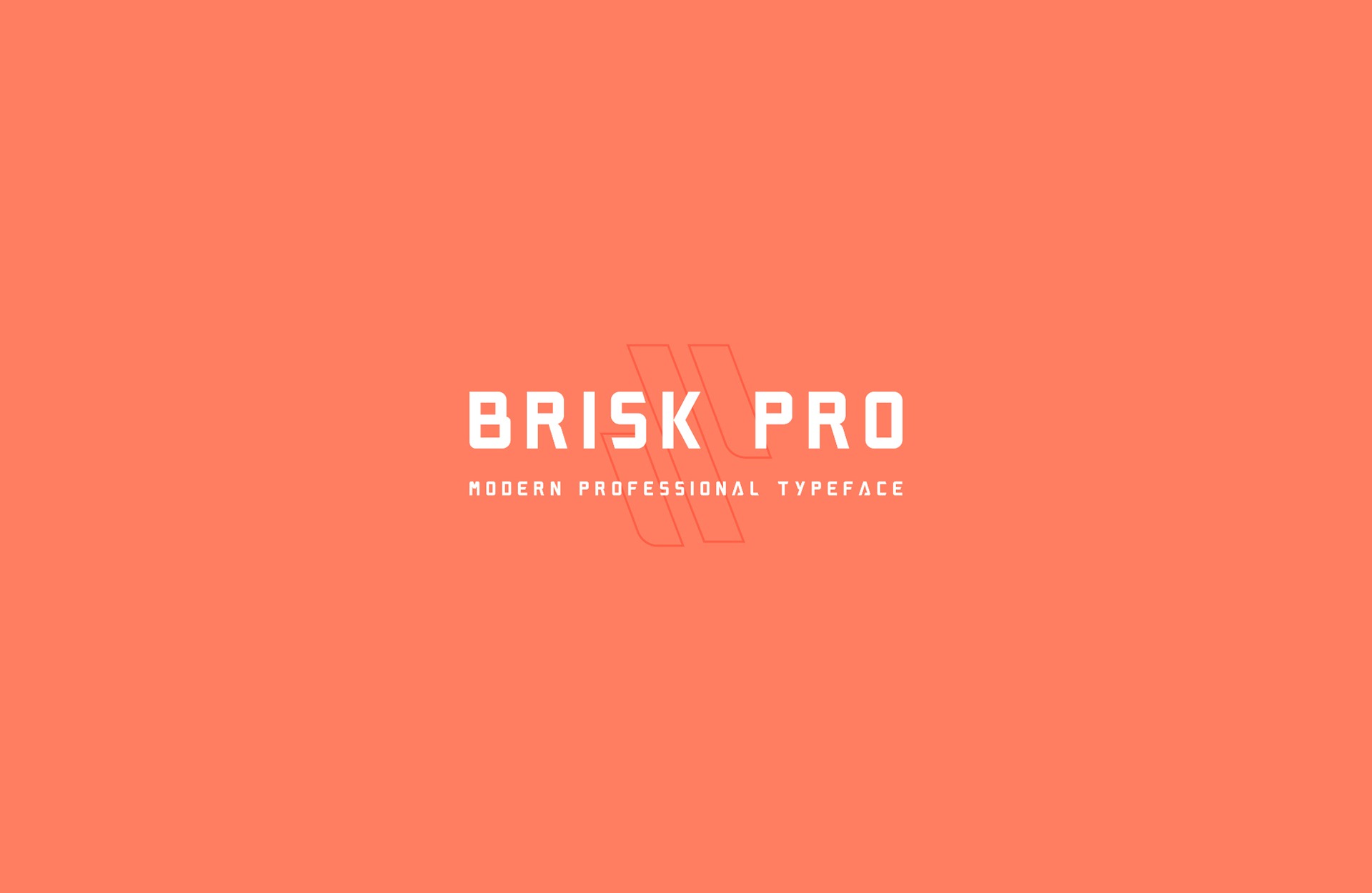 Пример шрифта Brisk Pro