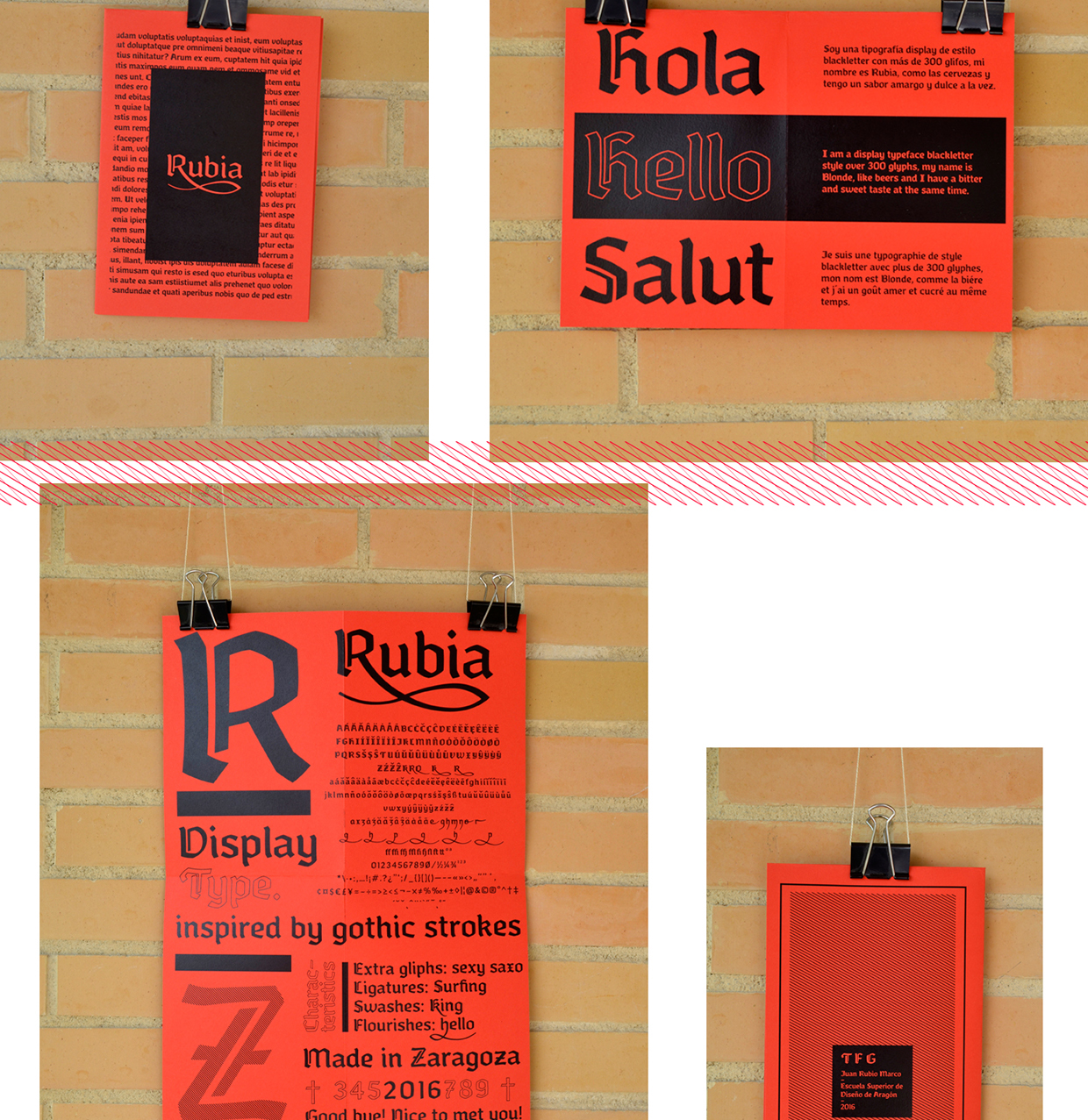 Пример шрифта Rubia Regular