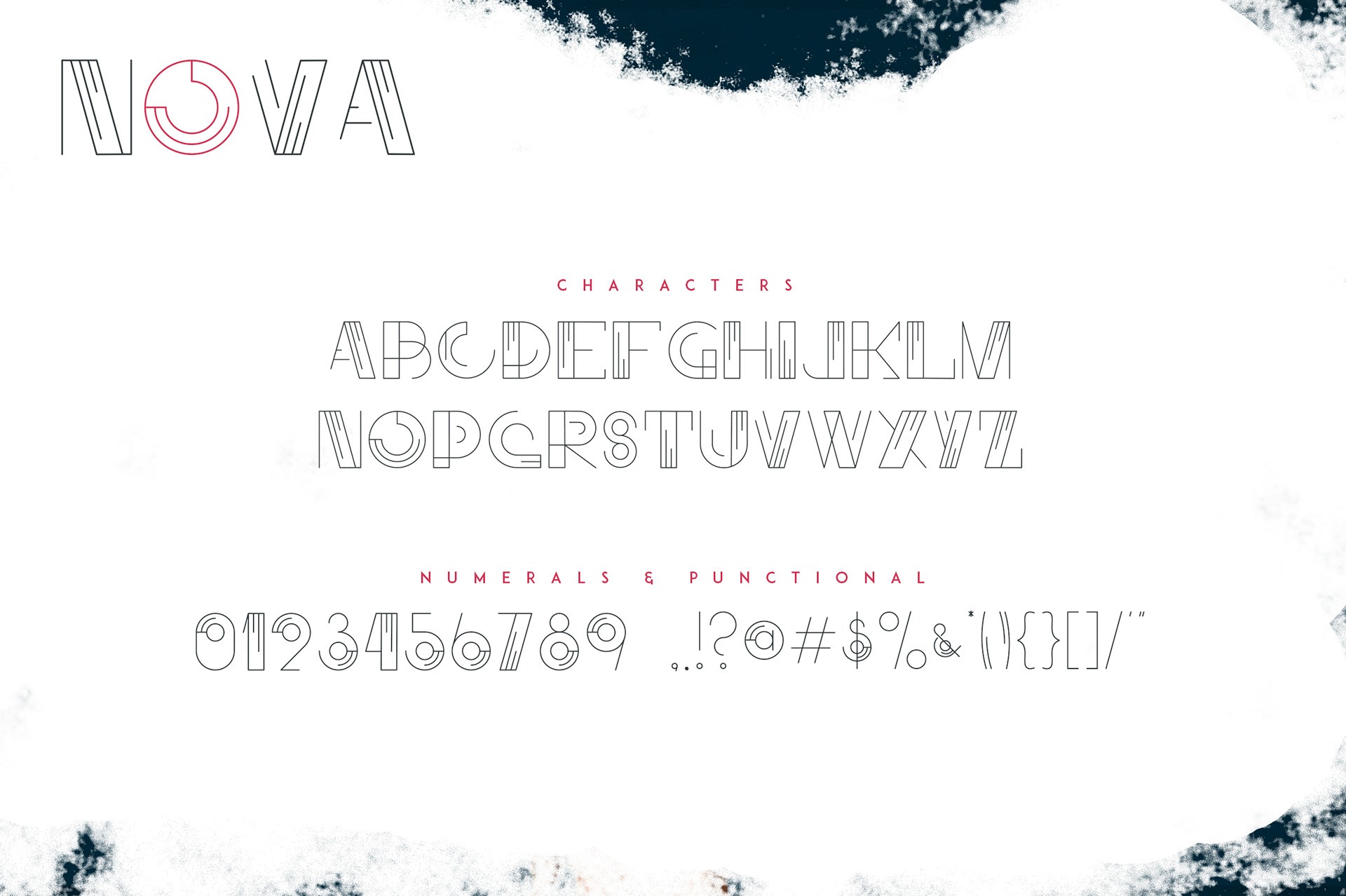 Пример шрифта Nova Regular