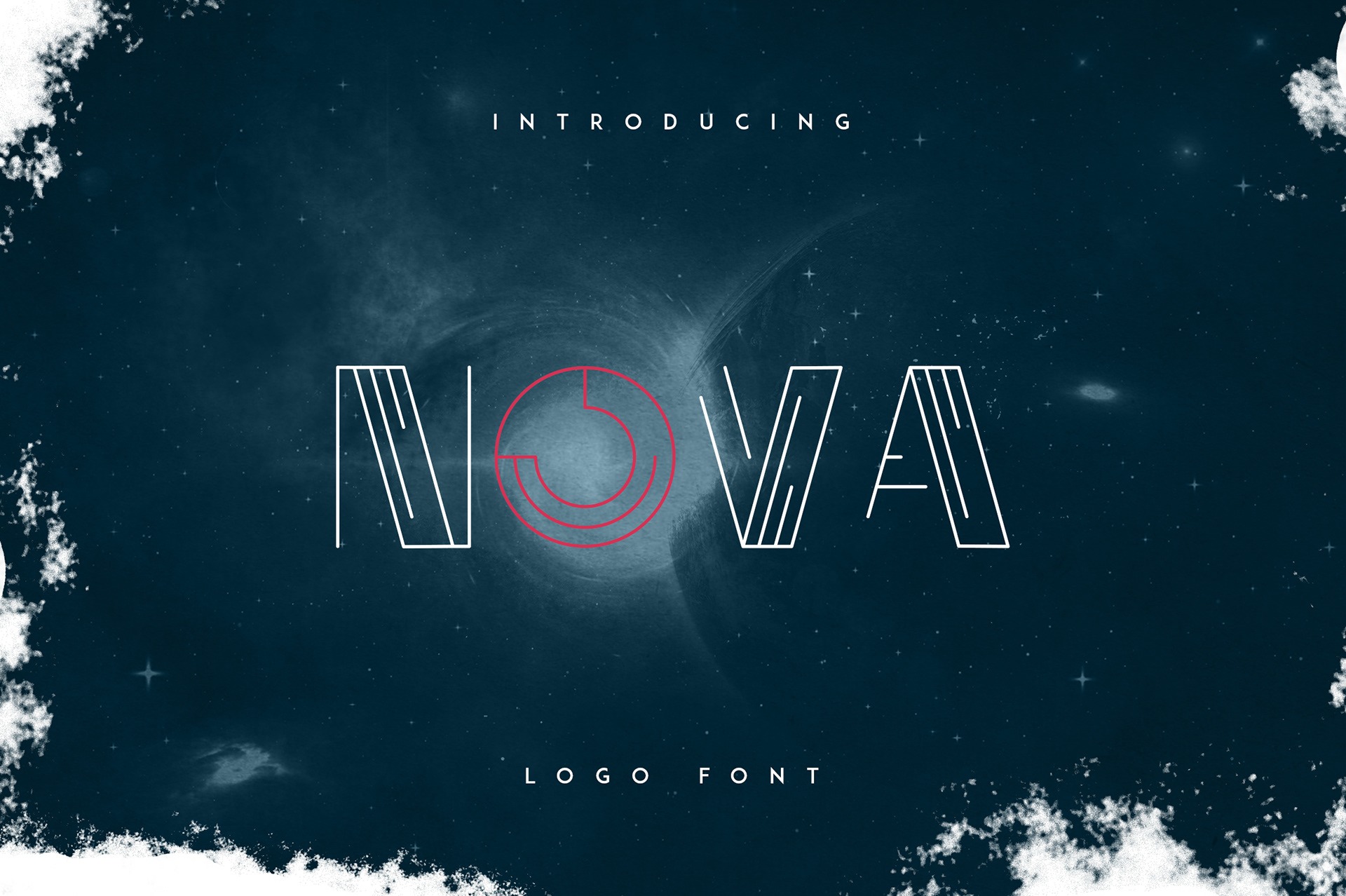 Пример шрифта Nova