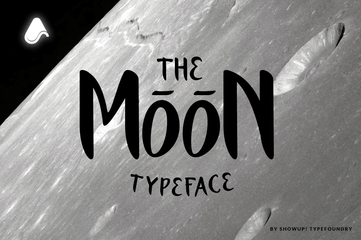 Пример шрифта The Moon