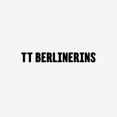 Пример шрифта TT Berlinerins