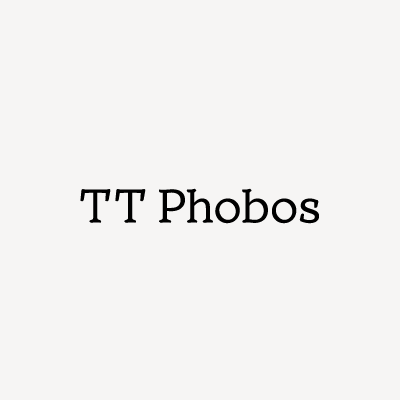 Пример шрифта TT Phobos