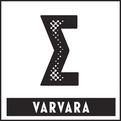 Пример шрифта Varvara