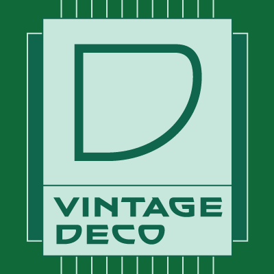 Пример шрифта Vintage Deco