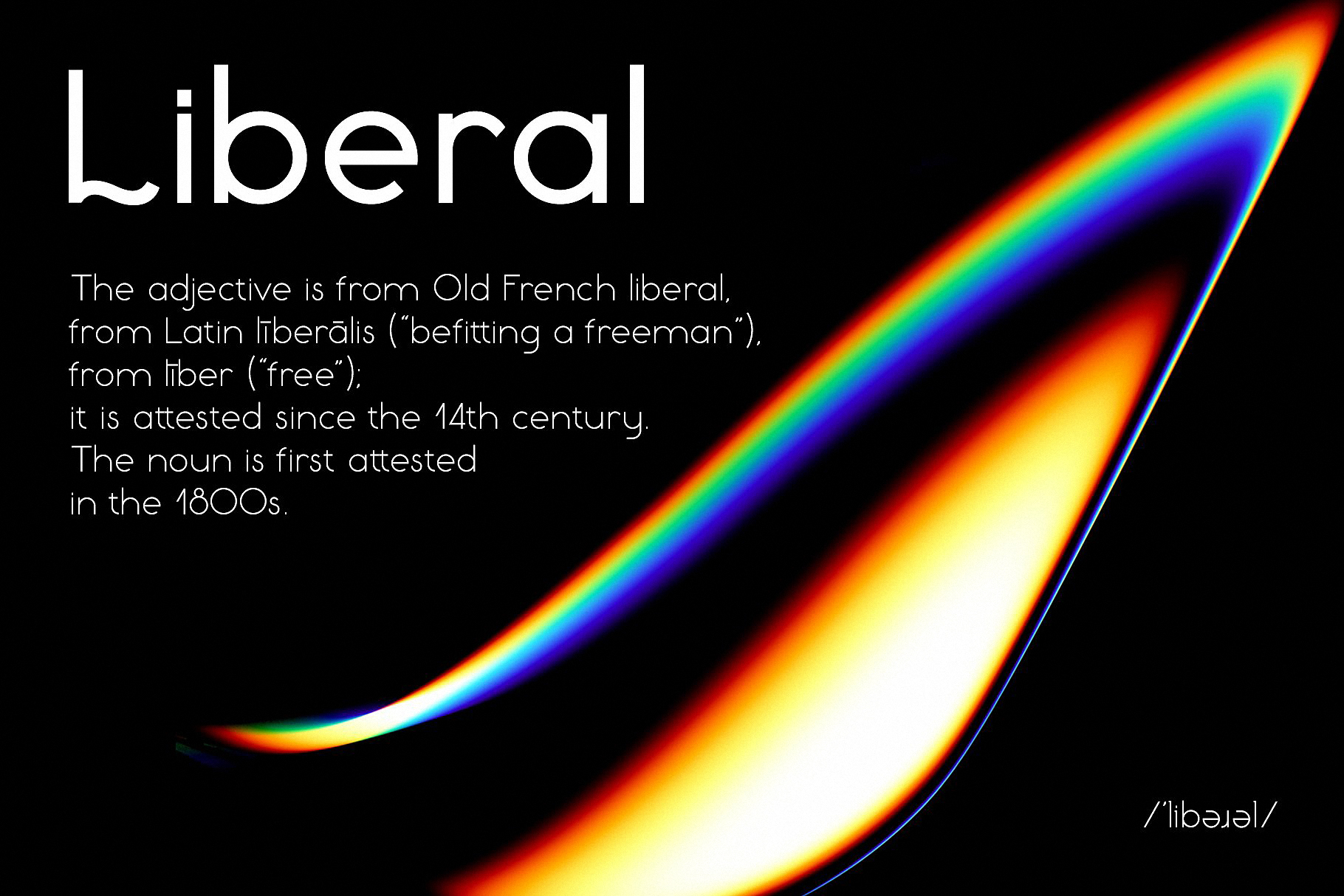 Пример шрифта Libera SemiBold