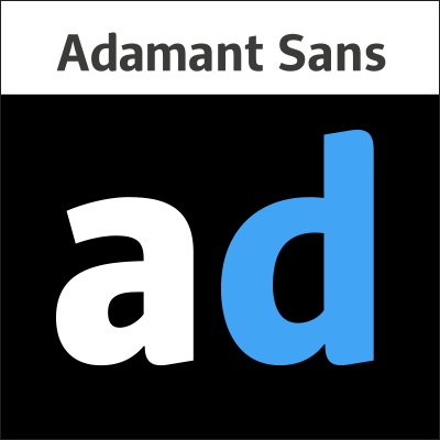 Пример шрифта PF Adamant Sans Pro Italic
