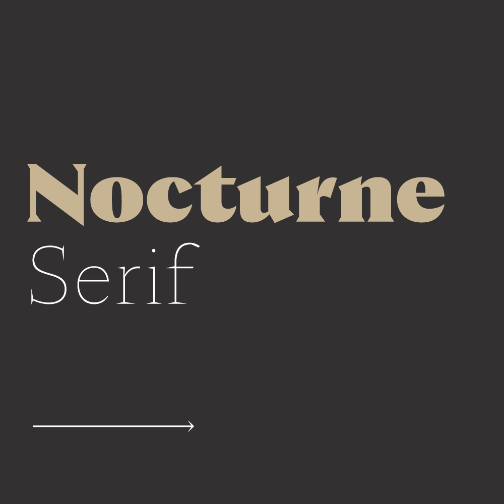Пример шрифта Nocturne Serif