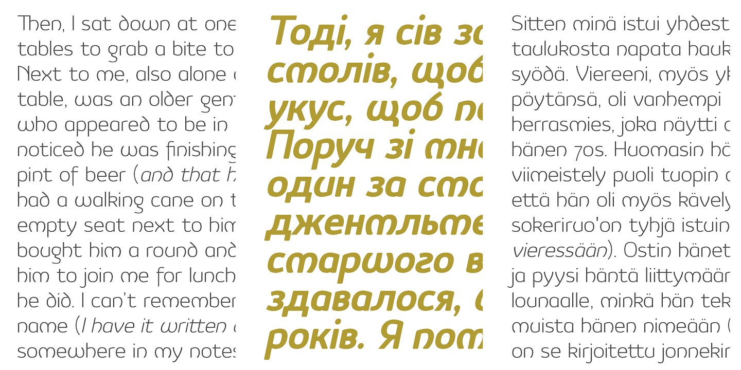 Пример шрифта Vulgat Bold Italic