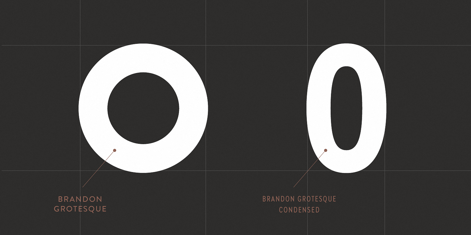 Пример шрифта Brandon Grotesque Condensed Medium Italic