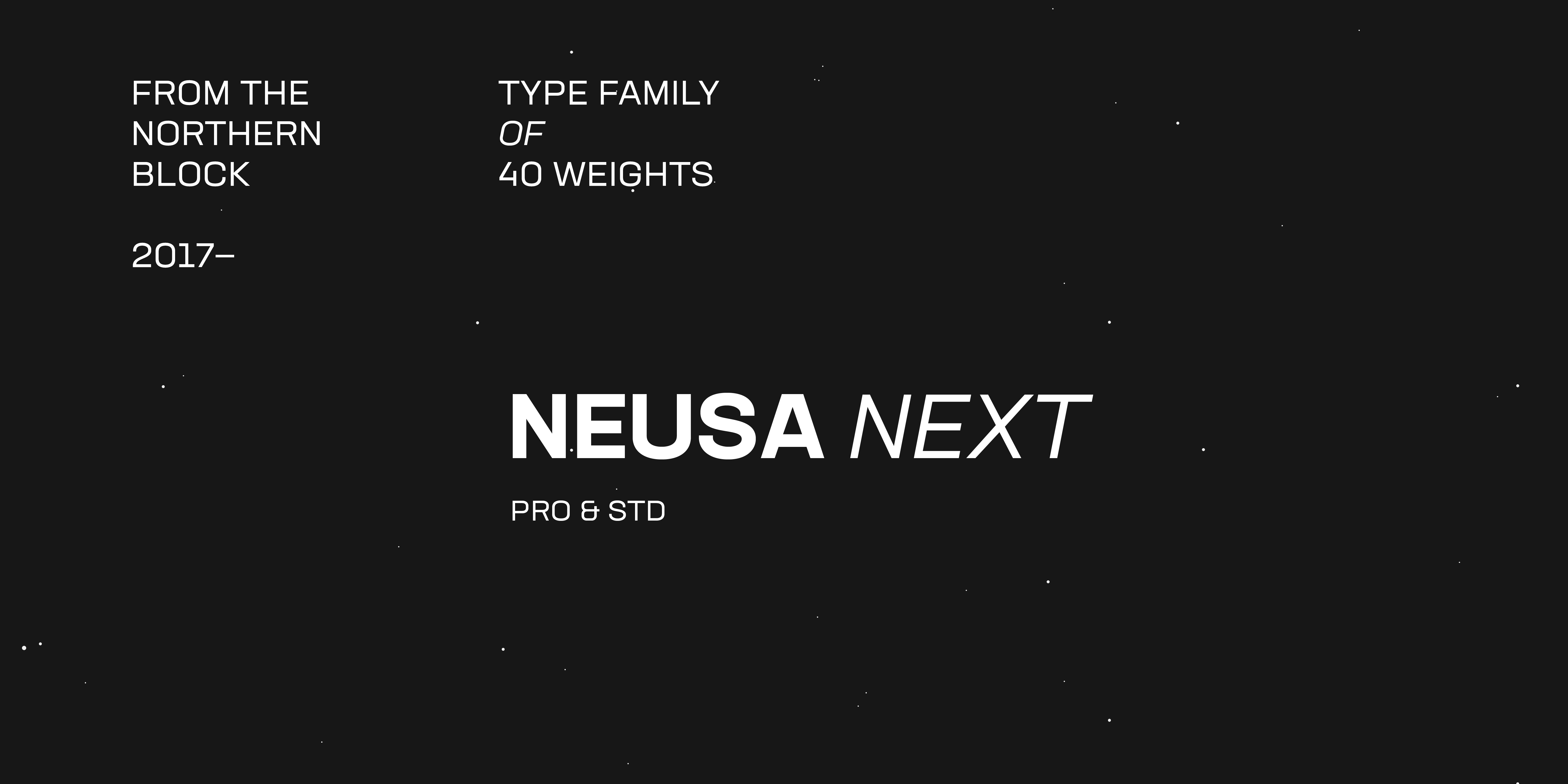 Пример шрифта Neusa Next Pro Compact Light